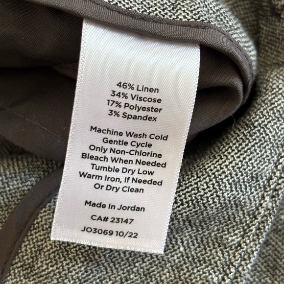 Talbots Bristol Gray Pants - Picture 3 of 10